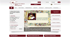 Desktop Screenshot of bazkonyvtar.hu